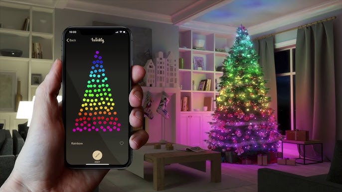 Luces smart de navidad