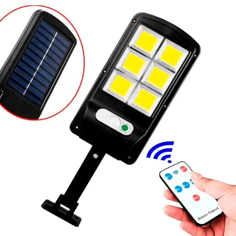 LAMPARA SOLAR CON CONTROL Y SENSOR DE MO